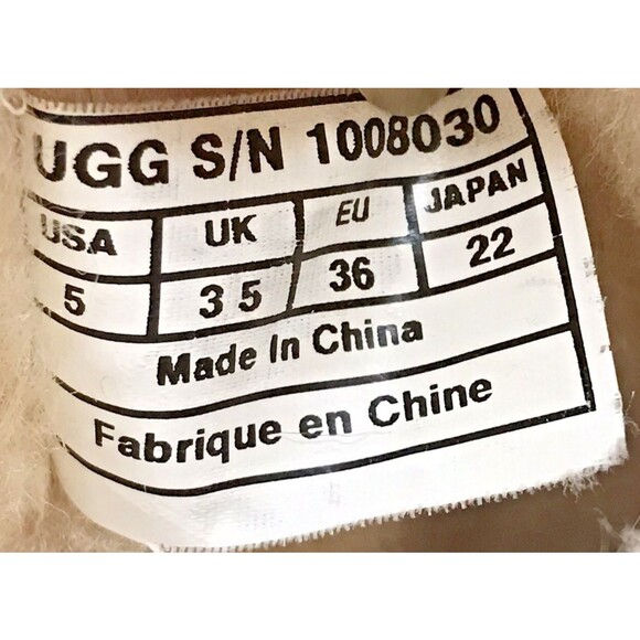 UGG Australia Katia Boots Women's 5 Brown Waterproof Suede Sheepskin 1008030 - Picture 10 of 11